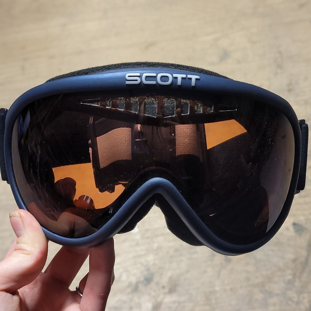 Scott brand ski goggles